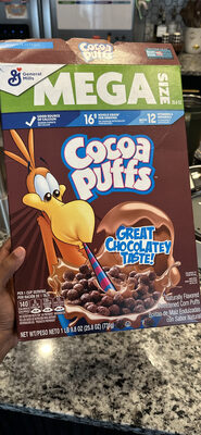 Cocoa Puffs Breakfast Cereal Mega Size
