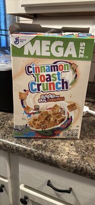Cinnamon Toast Crunch Breakfast Cereal Mega Size