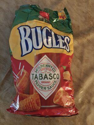 Bugles Tabasco Crispy Corn Snacks