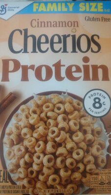 Cheerios Protein Cinnamon Breakfast Cereal Family Size