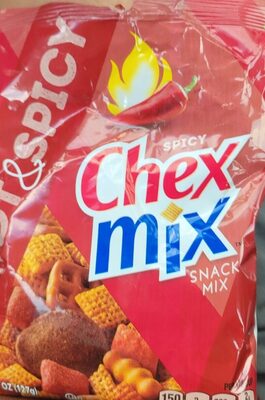 Chex Mix Savory Hot Spicy Snack Mix