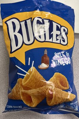 Bugles Salt and Vinegar Crispy Corn Snacks