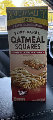 Nature Valley Soft Baked Cinnamon Brown Sugar Oatmeal Squares 34 Count