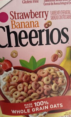 Strawberry Banana Cheerios Breakfast Cereal