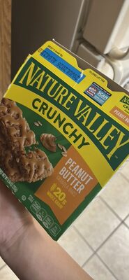 Nature Valley Peanut Butter Crunchy Granola Bars 6 Count