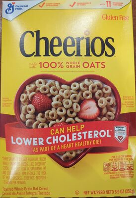 Cheerios Original Gluten Free Breakfast Cereal