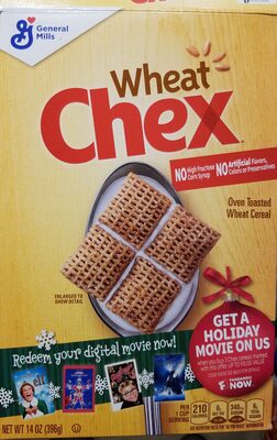 Wheat Chex Whole Grain Breakfast Cereal