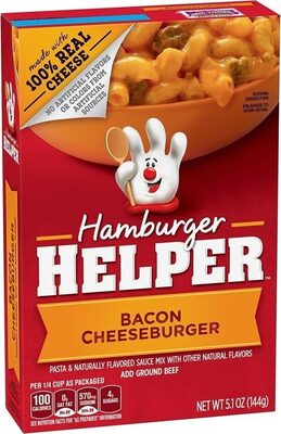 Bacon Cheeseburger Hamburger Helper