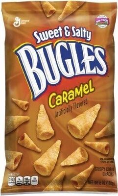 Bugles Sweet and Salty Caramel Snacks