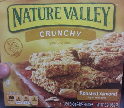 Nature Valley Crunchy Roasted Almond Granola Bars 6 Count