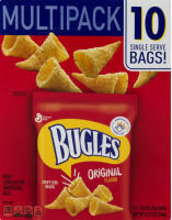 Bugles Original Crispy Corn Snacks 10 Count