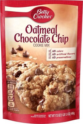 Betty Crocker Oatmeal Chocolate Chip Cookie Mix