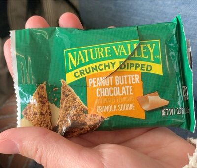 Nature Valley Crunchy Dipped Peanut Butter Chocolate Granola Squares