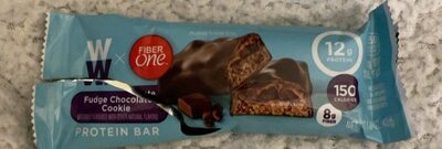 Fiber One Weight Watchers Fudge Chocolate Cookie Protein Bar