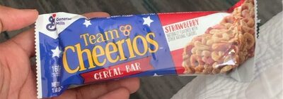 Team Cheerios Strawberry Cereal Bar