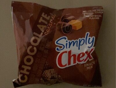 Simply Chex Chocolate Caramel Snack Mix