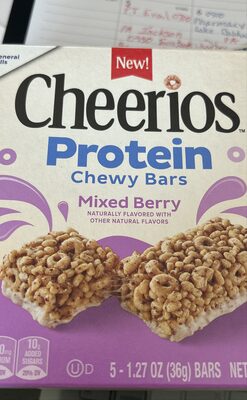 Cheerios Protein Berry Cereal Bar