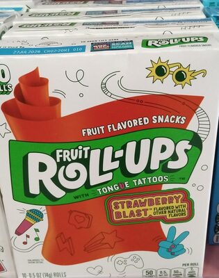 Strawberry Blast Fruit Roll-Ups 10 Count
