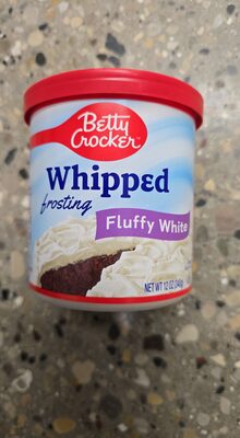 Betty Crocker Whipped Fluffy White Frosting