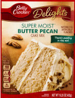 Betty Crocker Super Moist Butter Pecan Cake Mix