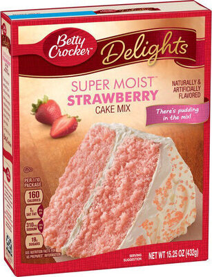 Betty Crocker Super Moist Strawberry Cake Mix