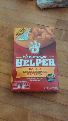Double Cheeseburger Macaroni Hamburger Helper