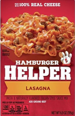 Lasagna Hamburger Helper