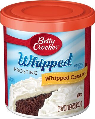 Betty Crocker Whipped Whip Cream Frosting