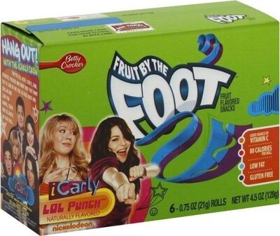 Fruit By The Foot, Fruit Flavored Snacks, Ninja Power Punch, Ninja Power Punch