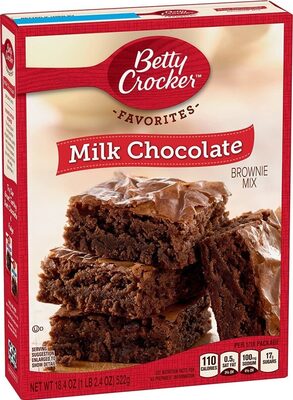 Betty Crocker Milk Chocolate Brownie Mix Family Size
