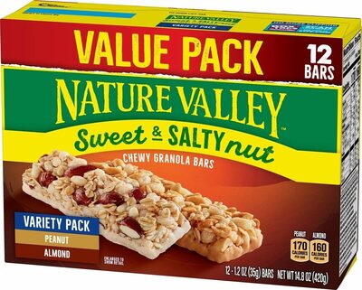 Sweet & Salty Nut Chewy Granola Bars