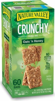 Nature Valley Crunchy Oats 'n Honey Granola Bars 30 Count