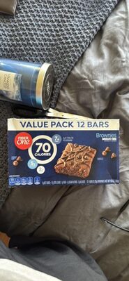 Fiber One 70 Calorie Chocolate Fudge Brownie Snack Bars 12 Count