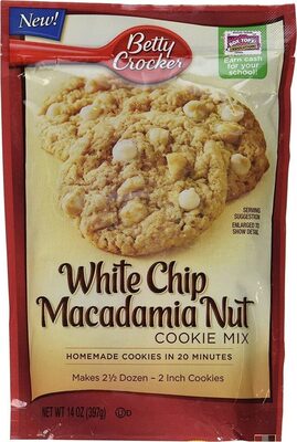 Betty Crocker White Chip Macadamia Nut Cookie Mix