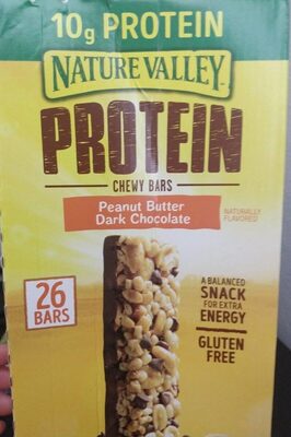 Nature Valley Protein Peanut Butter Dark Chocolate Chewy Bars 26 Count