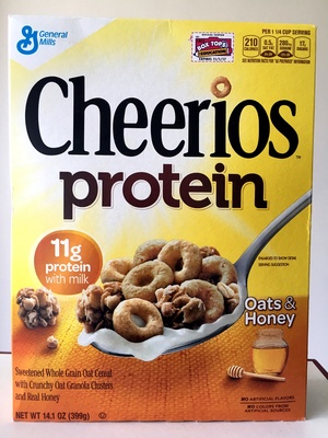 Oats & Honey Protein Sweetened Whole Grain Oat Cereal With Crunchy Oat Granola Clusters And Real Honey, Oats & Honey
