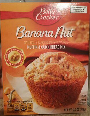 Betty Crocker Banana Nut Muffin Mix and Quick Bread Mix