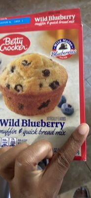 Betty Crocker Wild Blueberry Muffin Mix & Quick Bread Mix