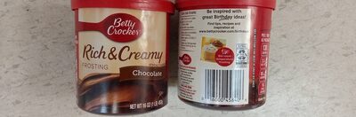 Betty Crocker Rich & Creamy Chocolate Frosting