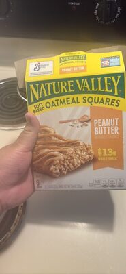 Nature Valley Peanut Butter Soft Baked Oatmeal Squares 6 Count