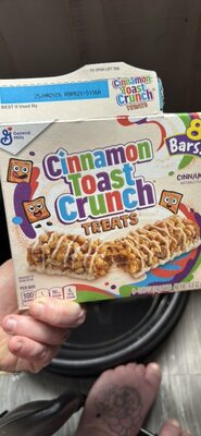 Cinnamon Toast Crunch Breakfast Cereal Bars 8 Count