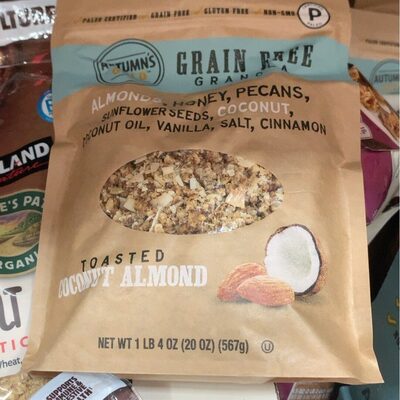 Autumn's Gold Toasted Coconut Almond Grain Free Granola