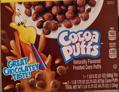 Trix and Cocoa Puffs Cereal