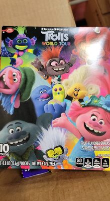 Betty Crocker Troll Fruit Snacks 10 Count