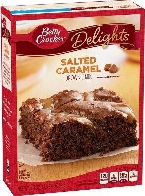 Betty Crocker Delights Salted Caramel Brownie Mix
