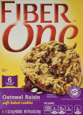 Soft-Baked Cookies, Oatmeal Raisin