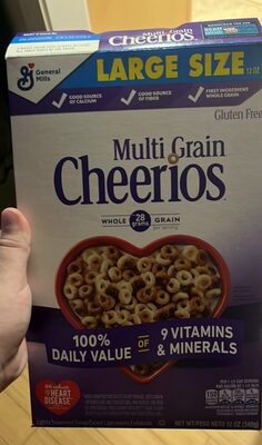Multi Grain Cheerios Gluten Free Breakfast Cereal Large Size