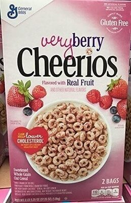 Very Berry Cheerios Cereal