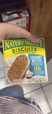 Nature Valley Toasted Coconut Biscuits with Coconut Filling 5 Count