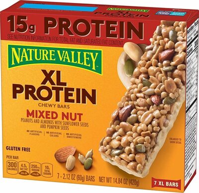 Xl Protein Chewy Bars, Mixed Nut